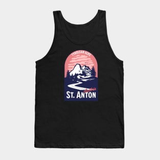 Sankt Anton Austra Retro Mountains Tank Top